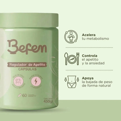 CÁPSULAS CUERPOFIT – REGULADOR DE APETITO