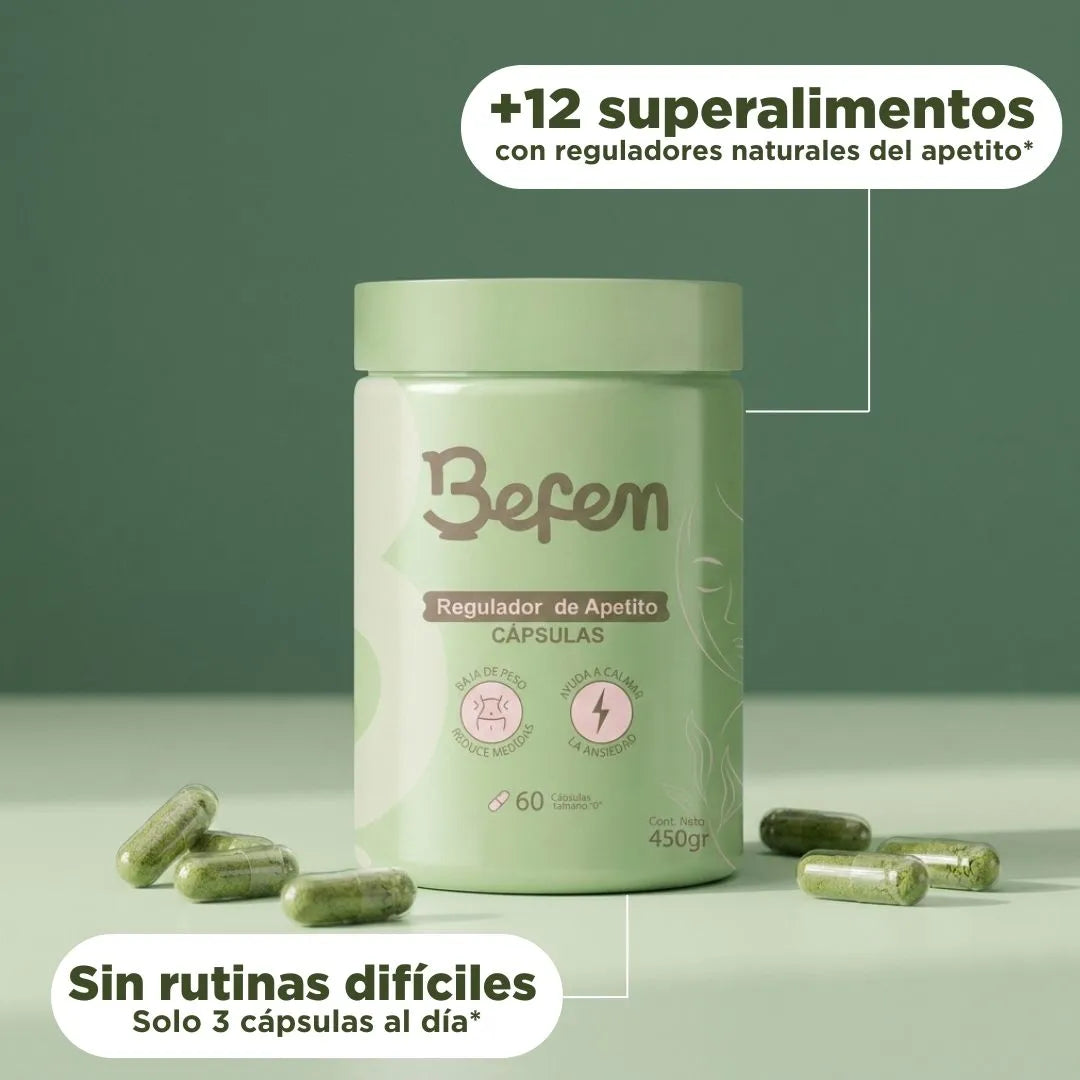 CÁPSULAS CUERPOFIT – REGULADOR DE APETITO