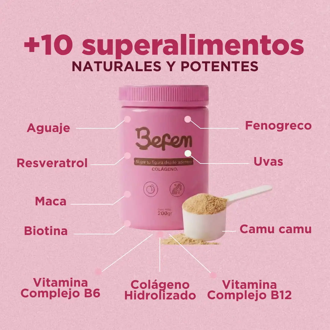 Colágeno natural para el aumento de Glúteos