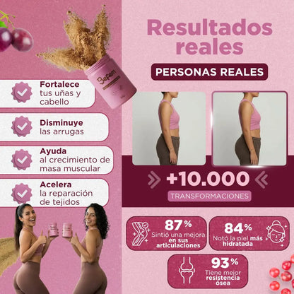 Colágeno natural para el aumento de Glúteos